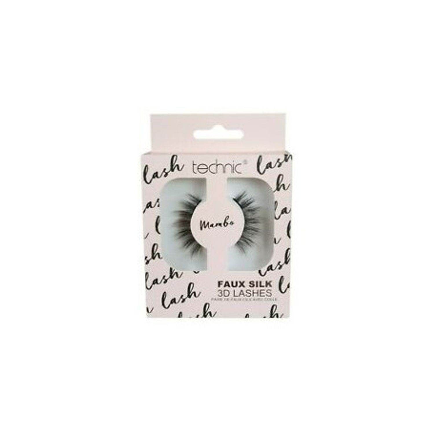 Gene false, Technic, Faux Silk 3D Lashes, Mambo, Adeziv inclus fotografia produsului