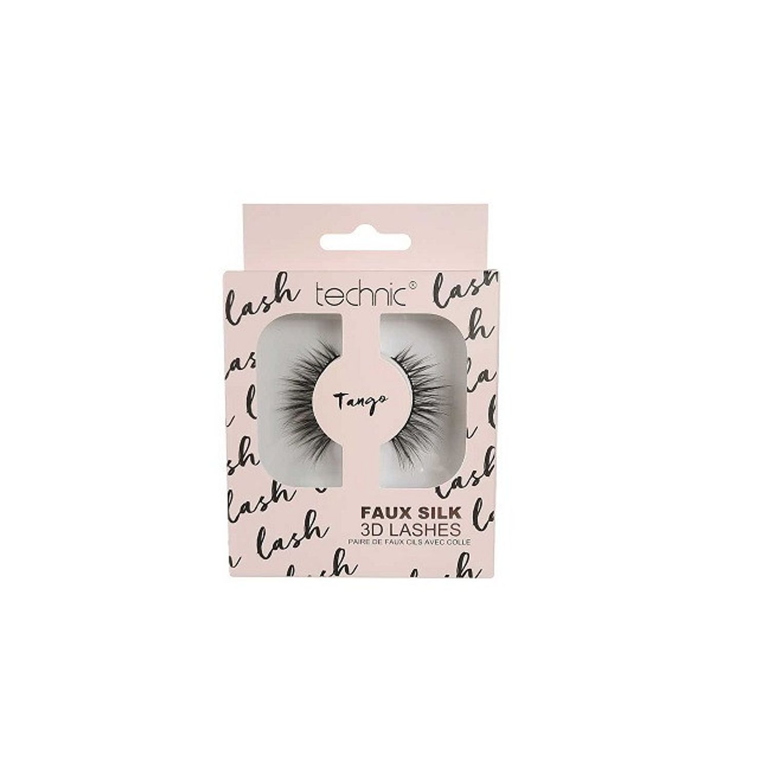 Gene false, Technic, Faux Silk 3D Lashes, Tango, Adeziv inclus fotografia produsului View 2 L