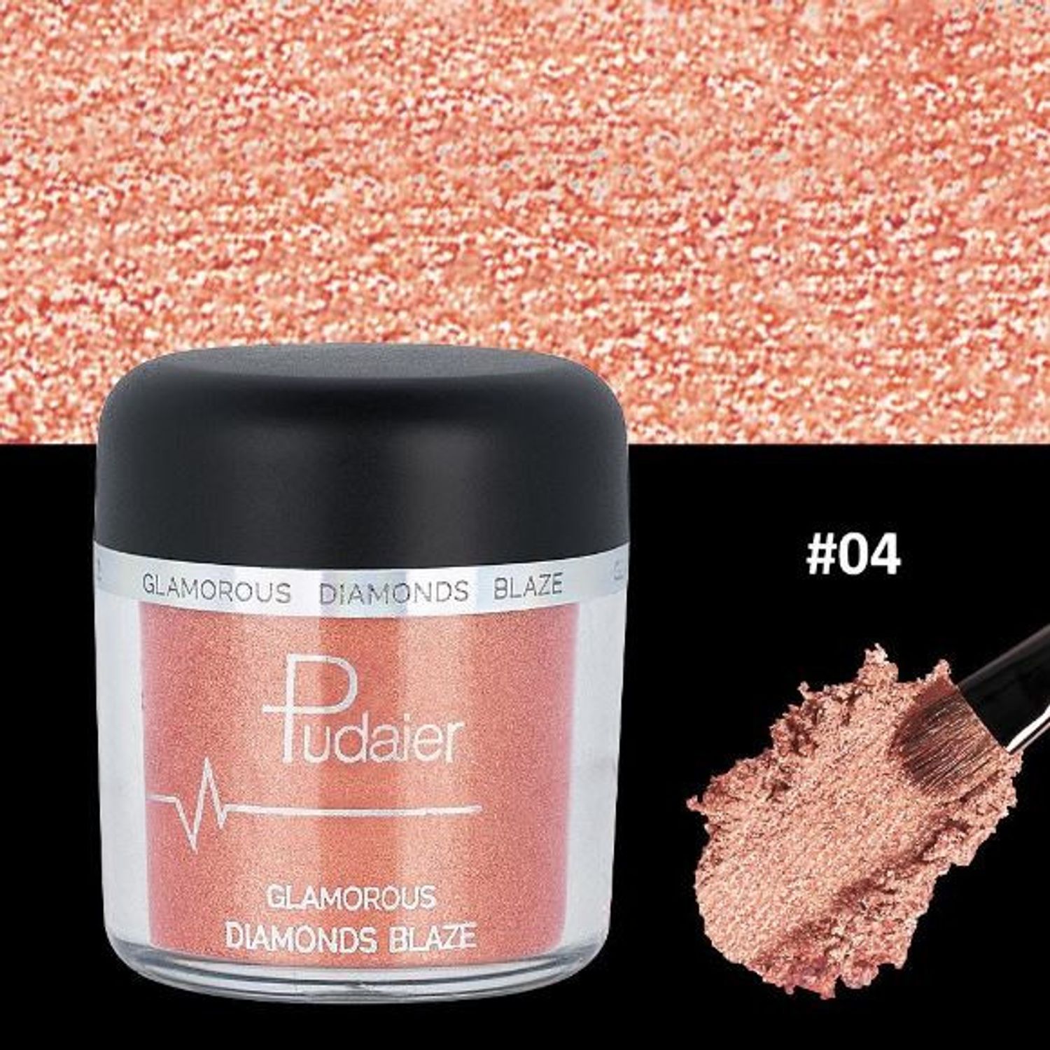Fard De Ochi Glitter, Pudaier, Glamorous Diamonds, 4 fotografia produsului View 3 L