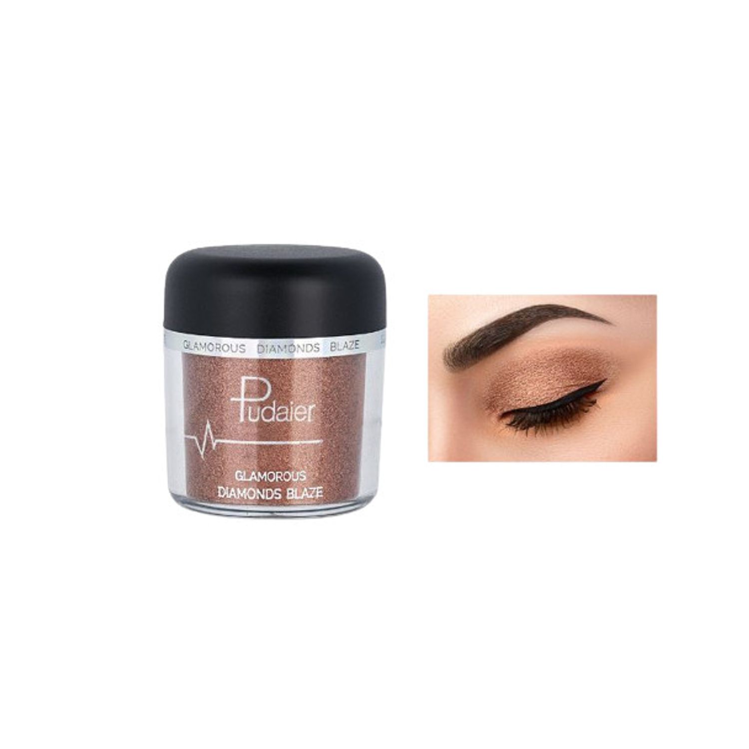 Fard De Ochi Glitter, Pudaier, Glamorous Diamonds, 9 fotografia produsului View 2 L