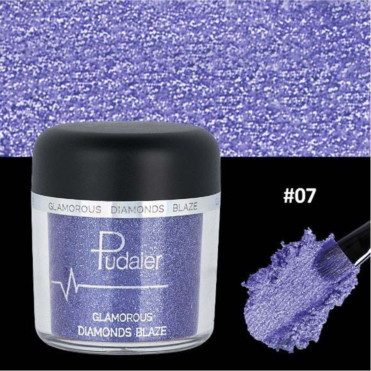 Fard De Ochi Glitter, Pudaier, Glamorous Diamonds, 7 fotografia produsului View 4 L