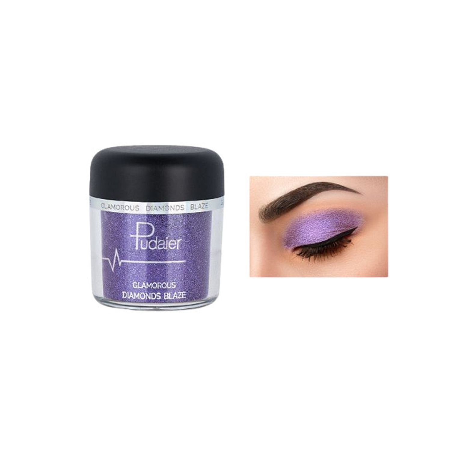 Fard De Ochi Glitter, Pudaier, Glamorous Diamonds, 6 fotografia produsului View 2 L