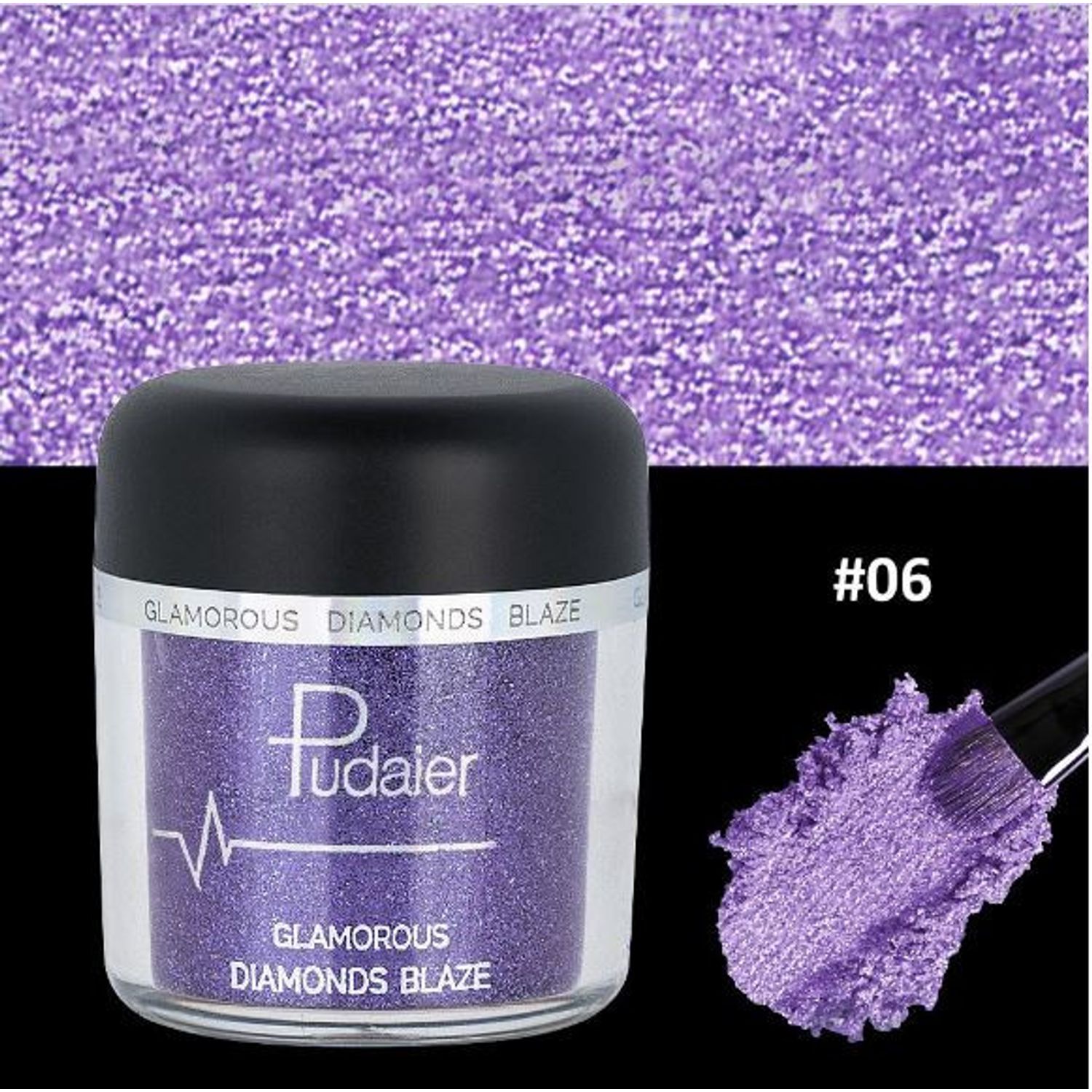 Fard De Ochi Glitter, Pudaier, Glamorous Diamonds, 6 fotografia produsului View 3 L