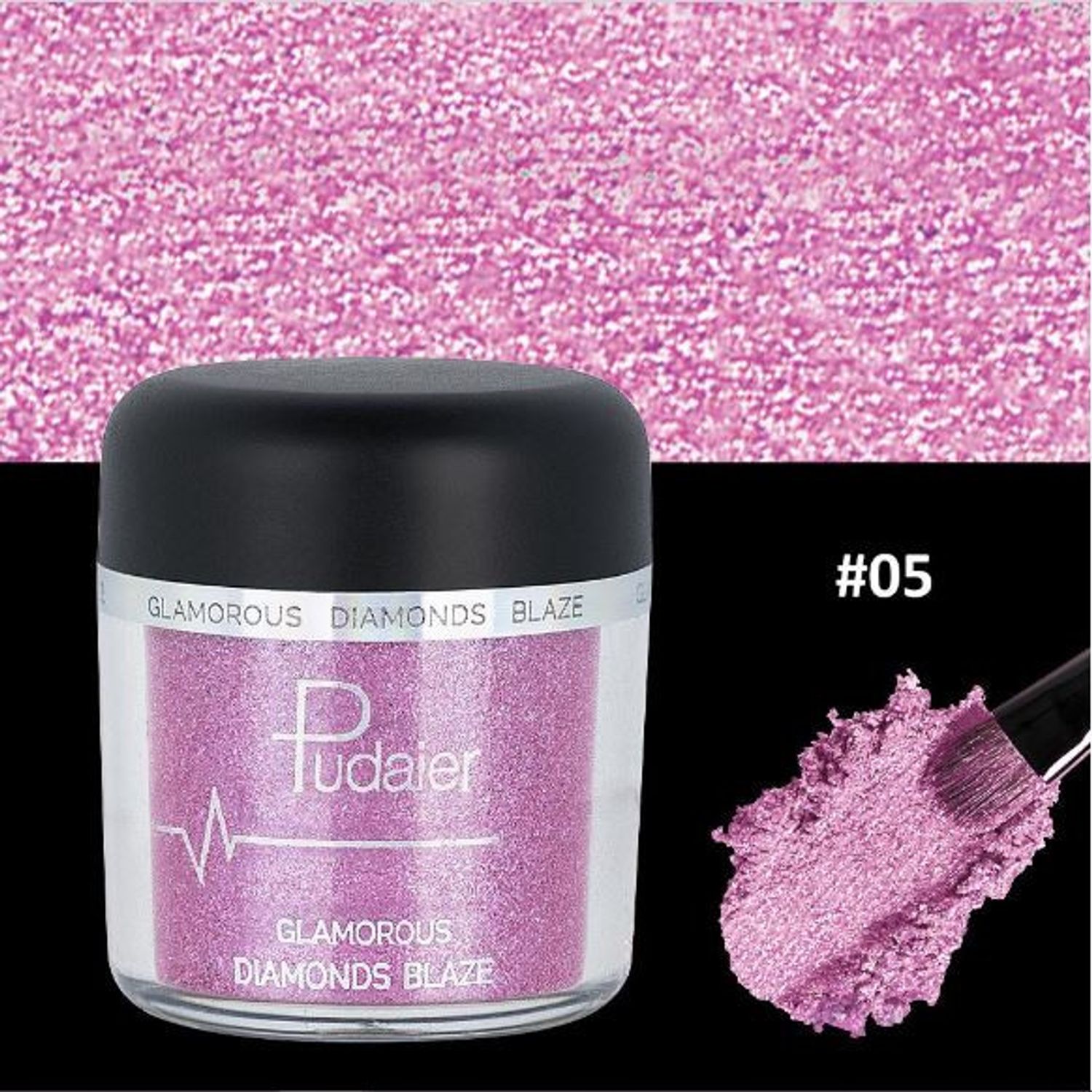 Fard De Ochi Glitter, Pudaier, Glamorous Diamonds, 5 fotografia produsului View 3 L