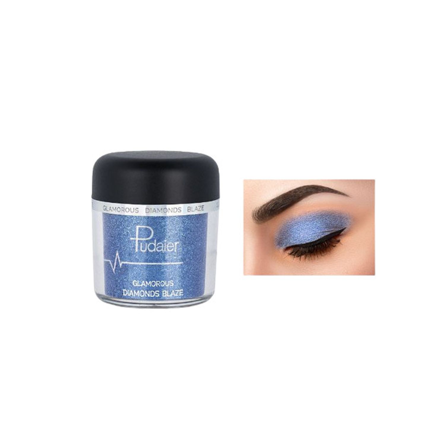 Fard De Ochi Glitter, Pudaier, Glamorous Diamonds, 14 fotografia produsului View 2 L