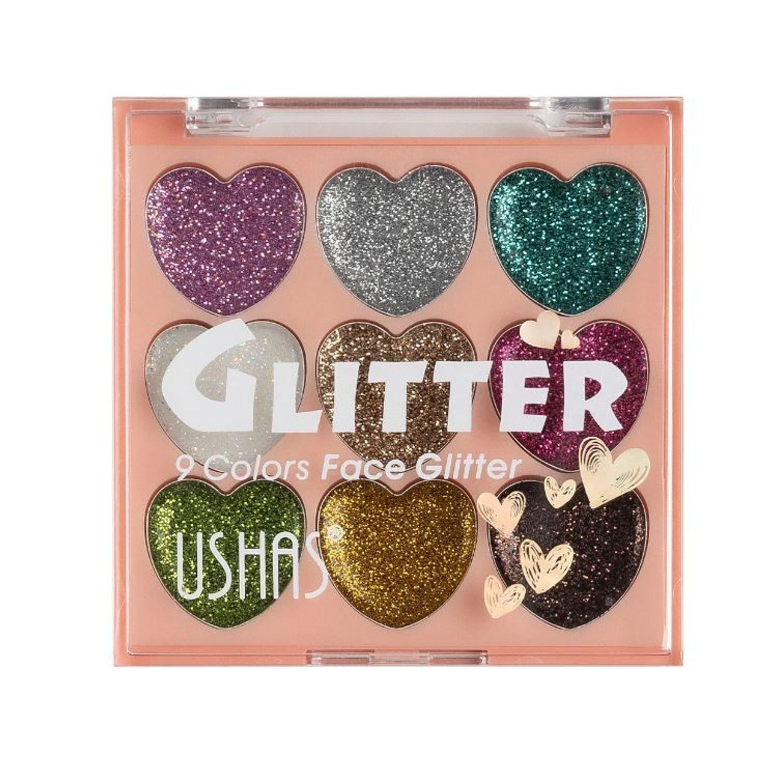 Fard De Ochi Glitter, Ushas, Glitter, 3 fotografia produsului View 3 L