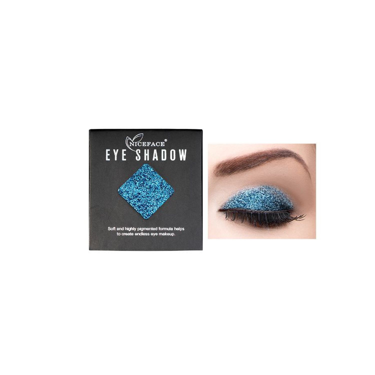 Fard De Ochi Glitter, Niceface, Monochrome, 10 fotografia produsului View 2 L