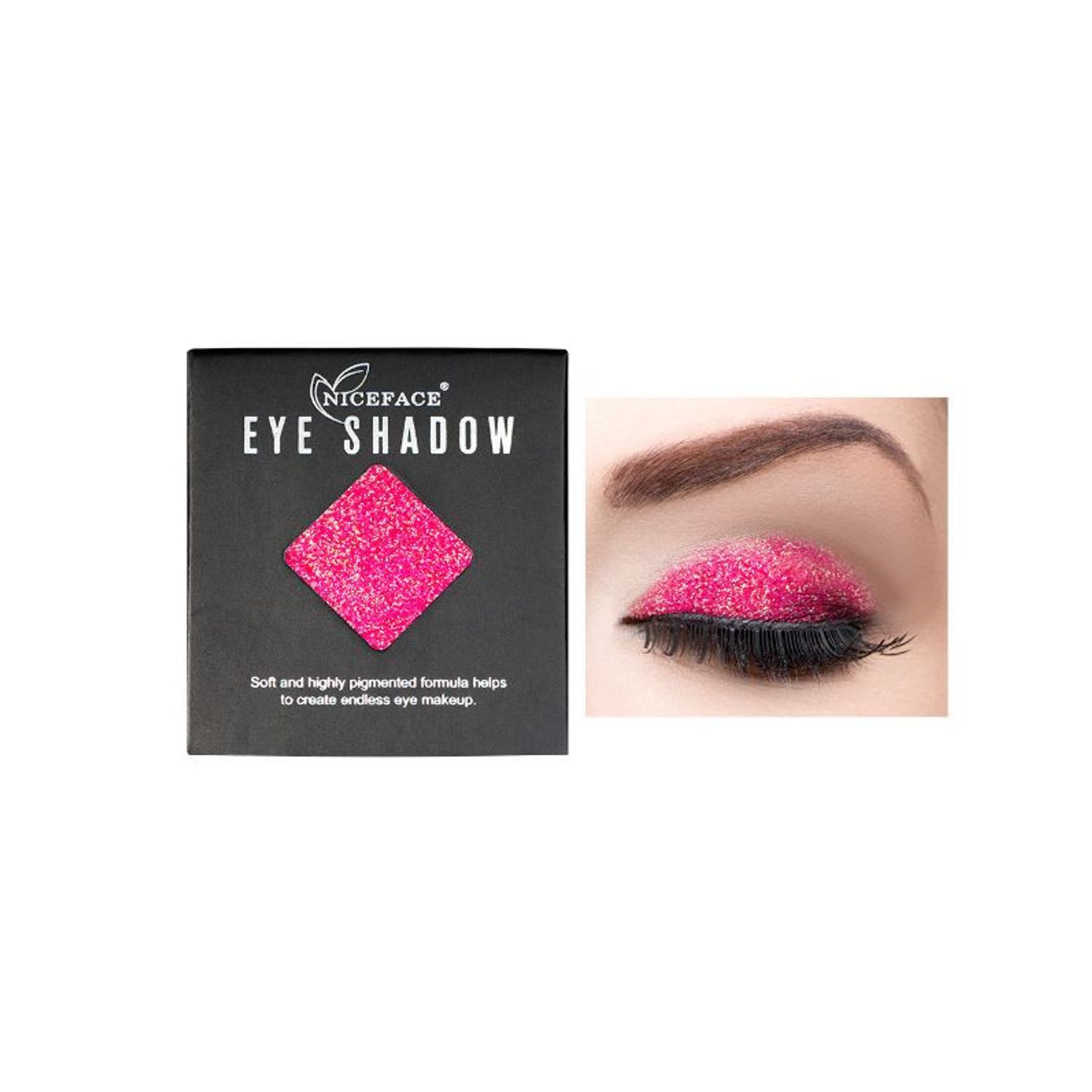 Fard De Ochi Glitter, Niceface, Monochrome, 26 fotografia produsului View 3 L