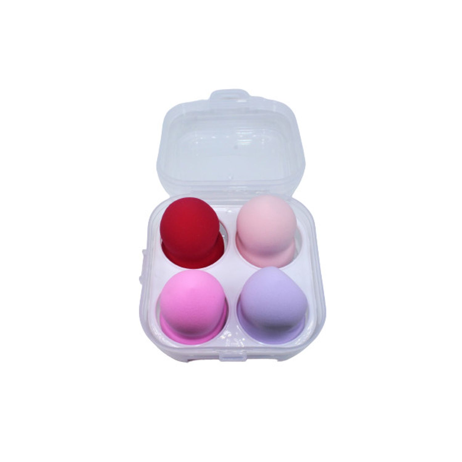 Set 4 Bureti cu cutie depozitare, Makeup, Multicolori, A fotografia produsului