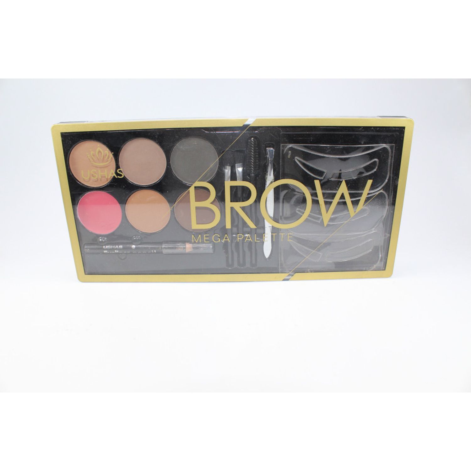 Trusa Fard, Kit Sprancene, Ushas, Mega Palette fotografia produsului View 2 L