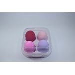 Set 4 Bureti cu cutie depozitare, Makeup, Multicolori, A fotografia produsului View 4 S