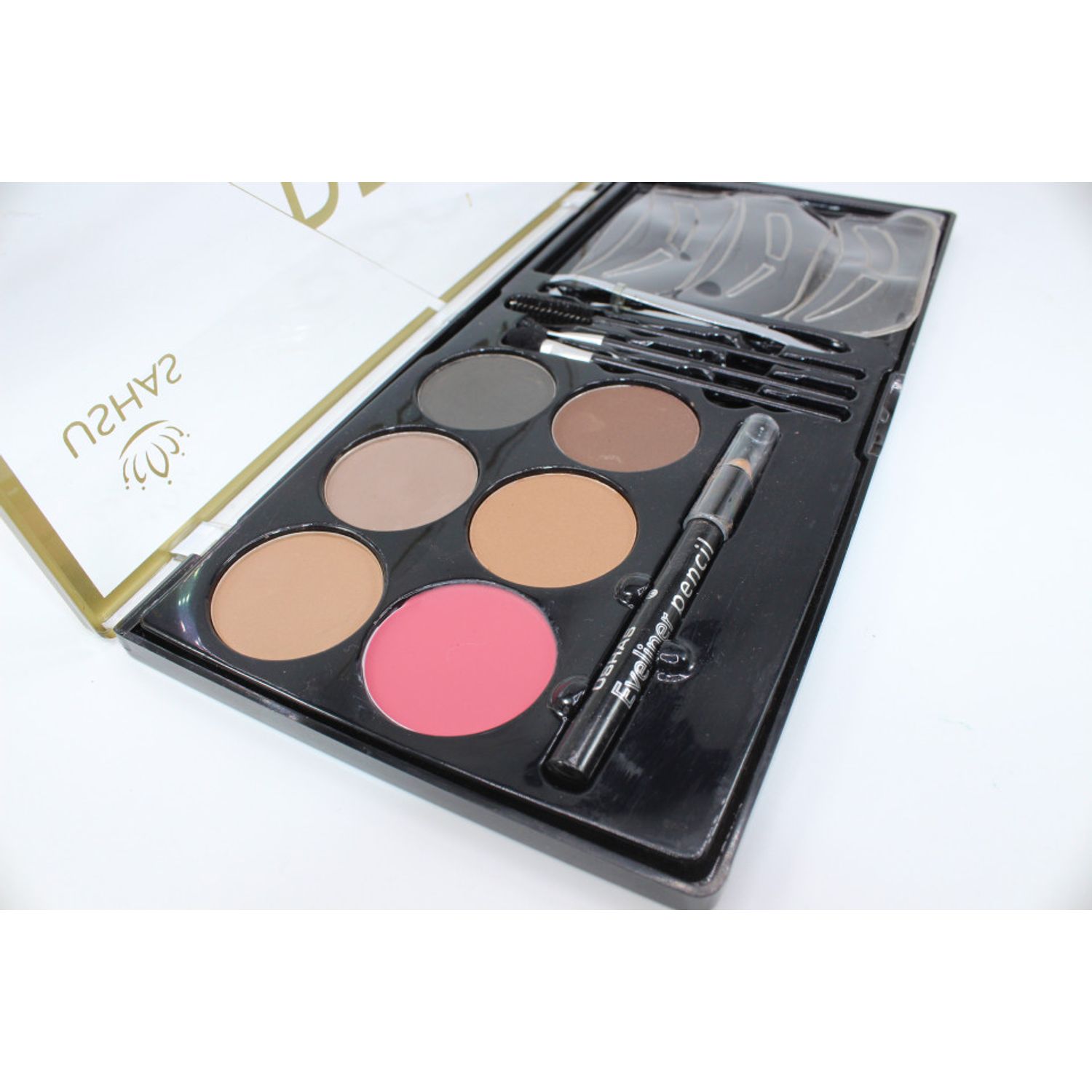 Trusa Fard, Kit Sprancene, Ushas, Mega Palette fotografia produsului View 5 L