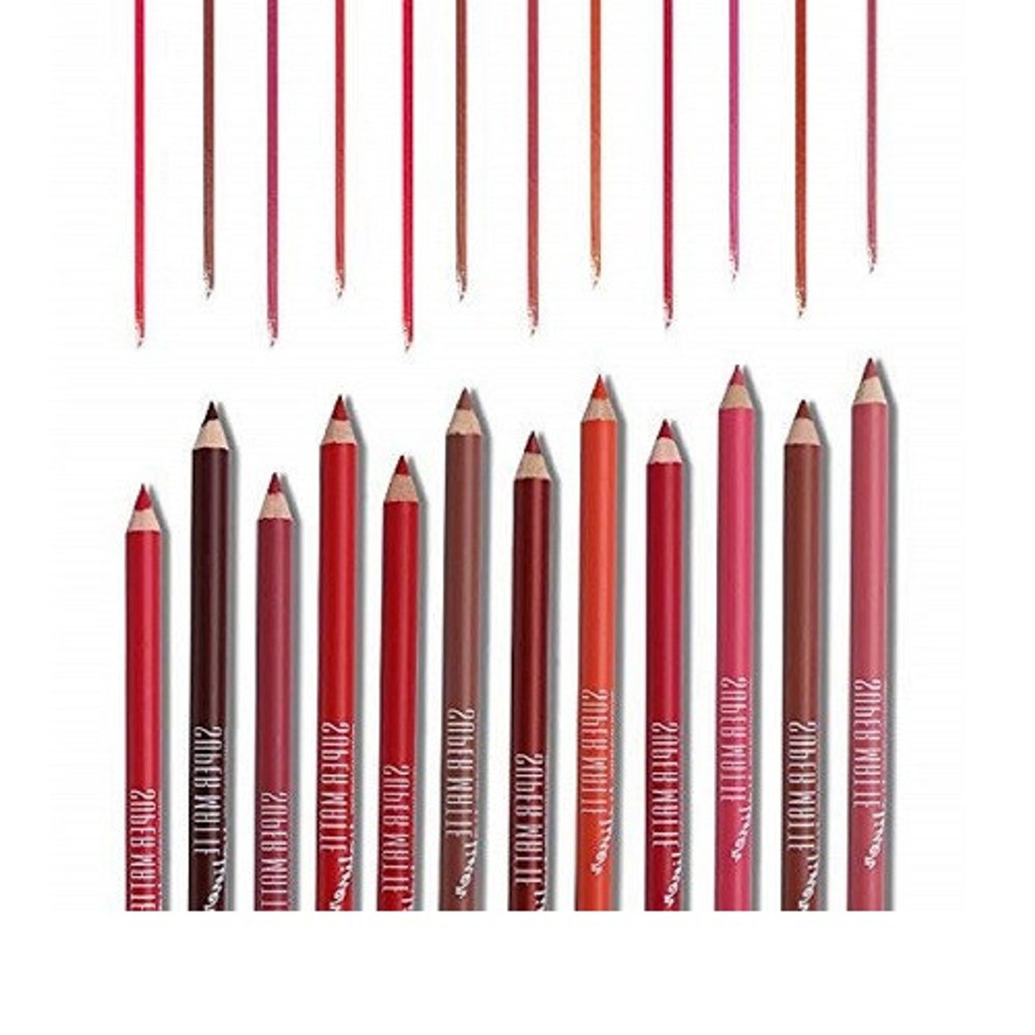Set 12 creioane de buze, Makeup, Mm Cosmetics, SuperMatte fotografia produsului View 3 L