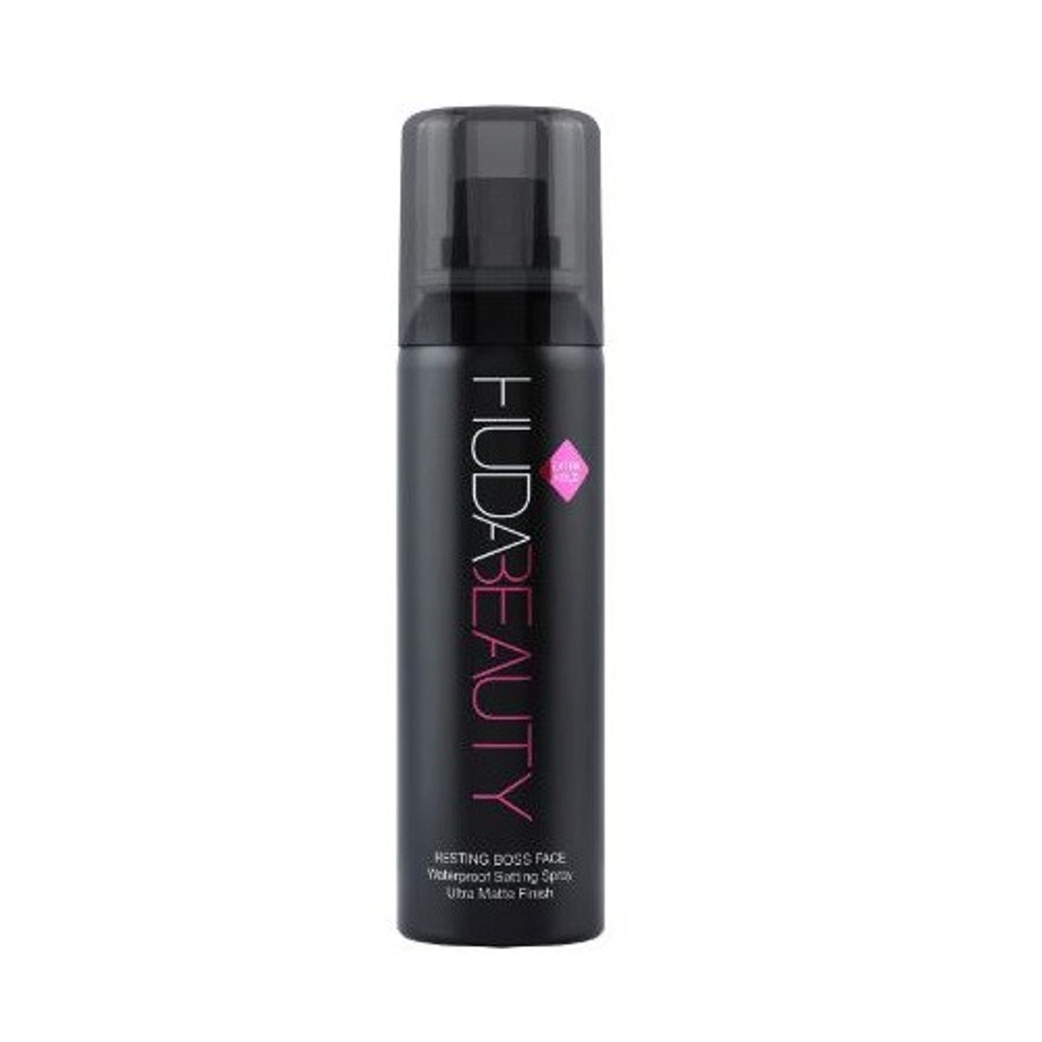 Spray fixare, Huda Beauty, Resting Boss Face, Waterproof Ultra Matte, 100 ml fotografia produsului View 2 L
