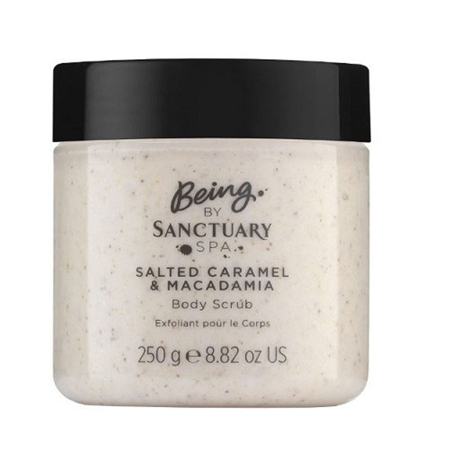 Scrub de corp, Sanctuary Spa, Caramel Sarat si Macadamia, 250 g fotografia produsului