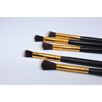 Set 5 pensule fard, Makeup, Man Fei, Black fotografia produsului View 4 S