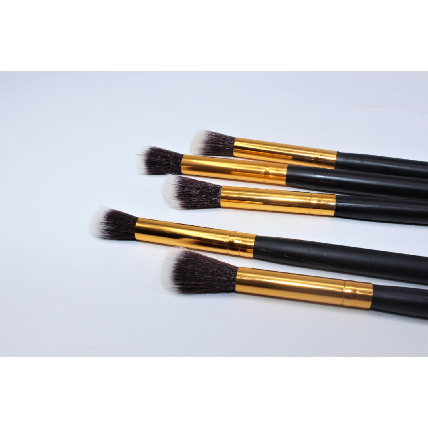 Set 5 pensule fard, Makeup, Man Fei, Black fotografia produsului View 4 L