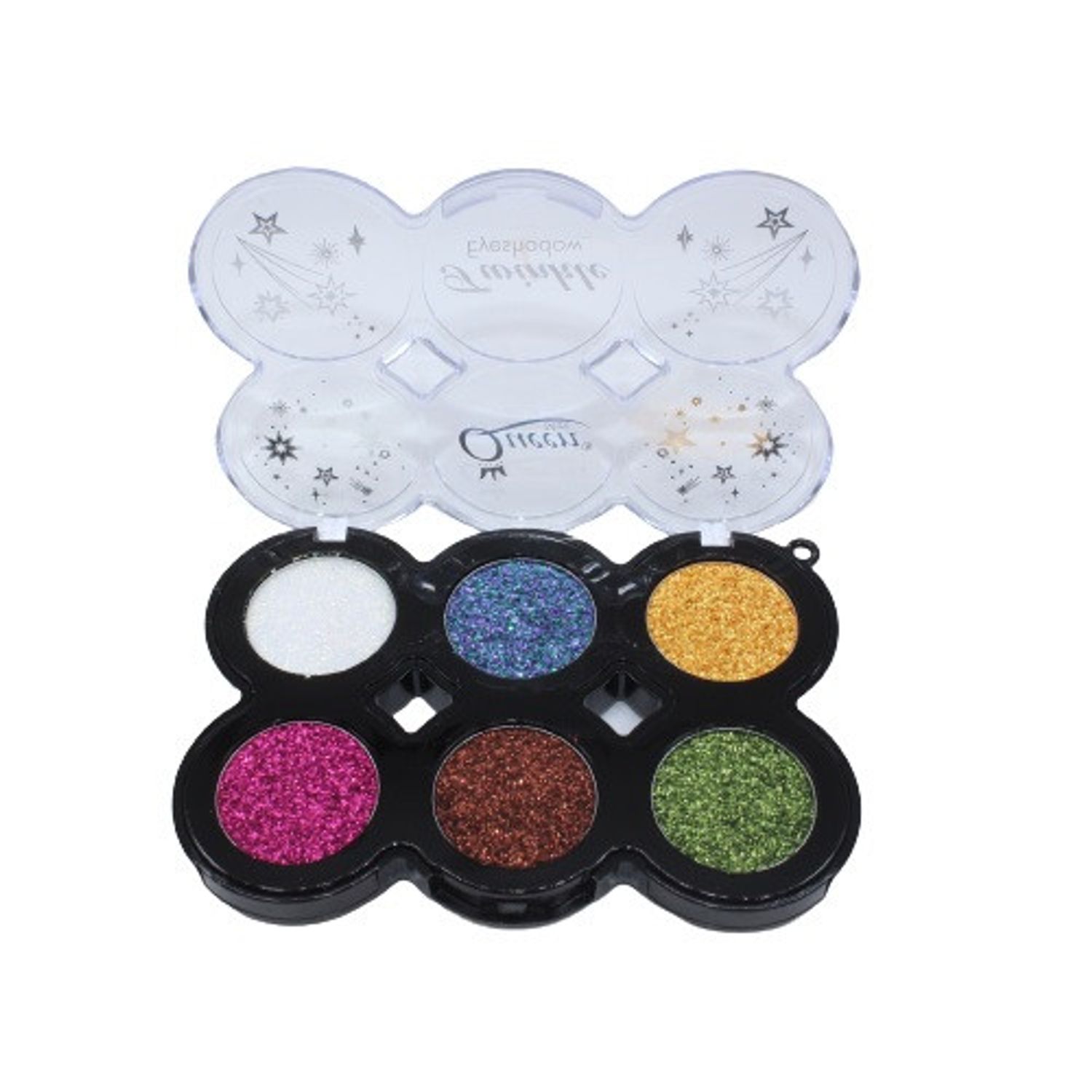 Trusa fard de ochi, Queen, Twinkle Glitter, 01 fotografia produsului