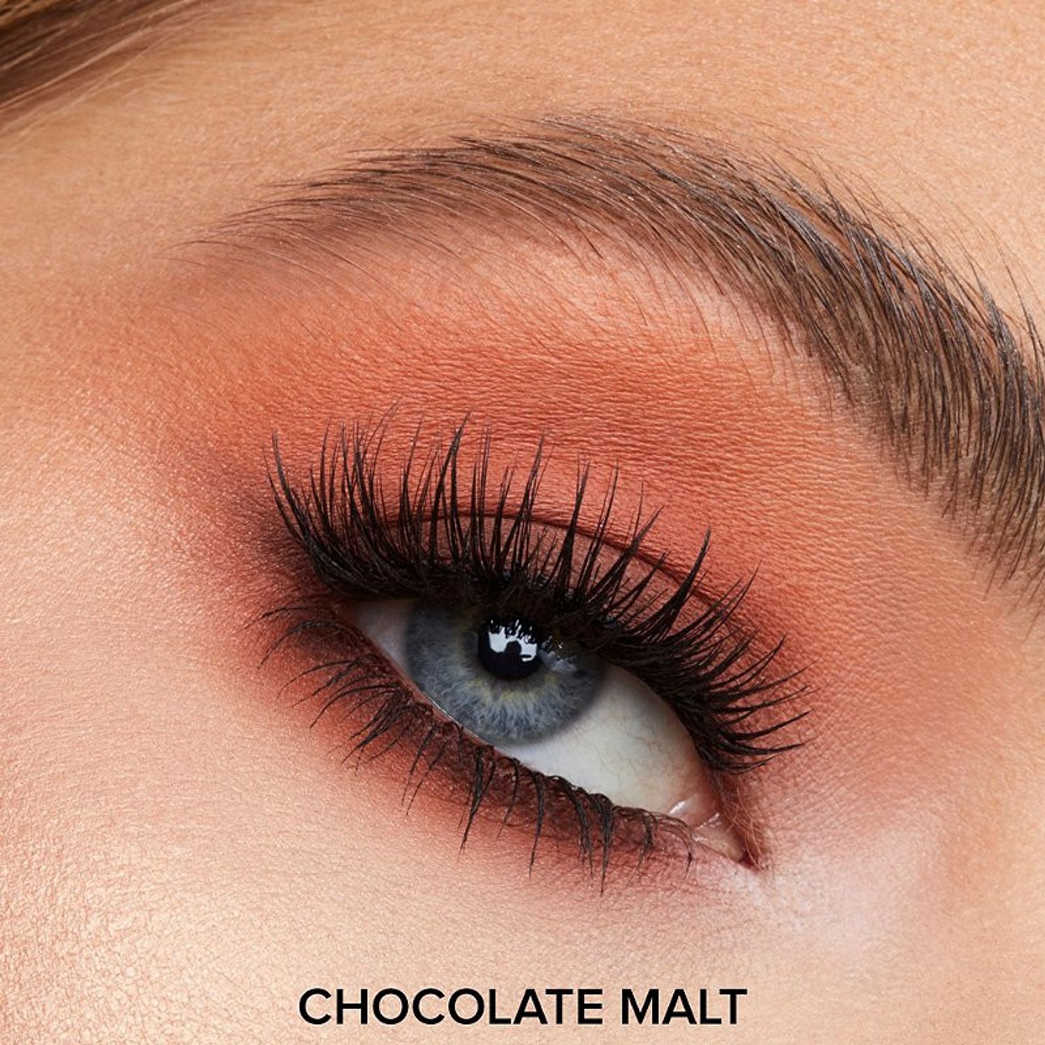 Fard de ochi lichid mat Too Faced Matte Eye Shadow Melted Chocolate Malt fotografia produsului View 2 L
