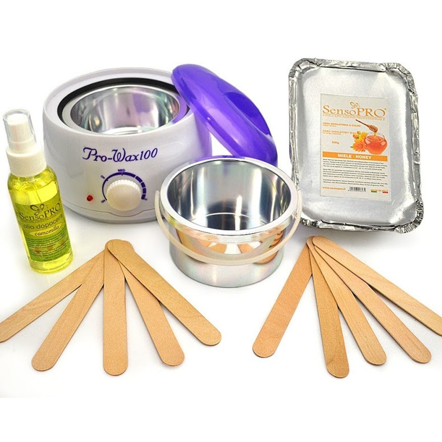 Kit Epilare cu Ceara Traditionala SensoPRO Italia fotografia produsului