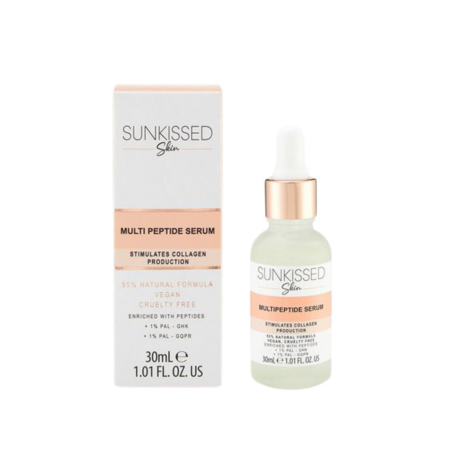 Ser pentru fata, Sunkissed Skin, Multi Peptide Serum, 30 ml fotografia produsului
