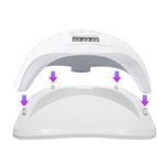 Lampa UV Timeless Tools cu 24 LED-uri, Alb fotografia produsului View 8 S