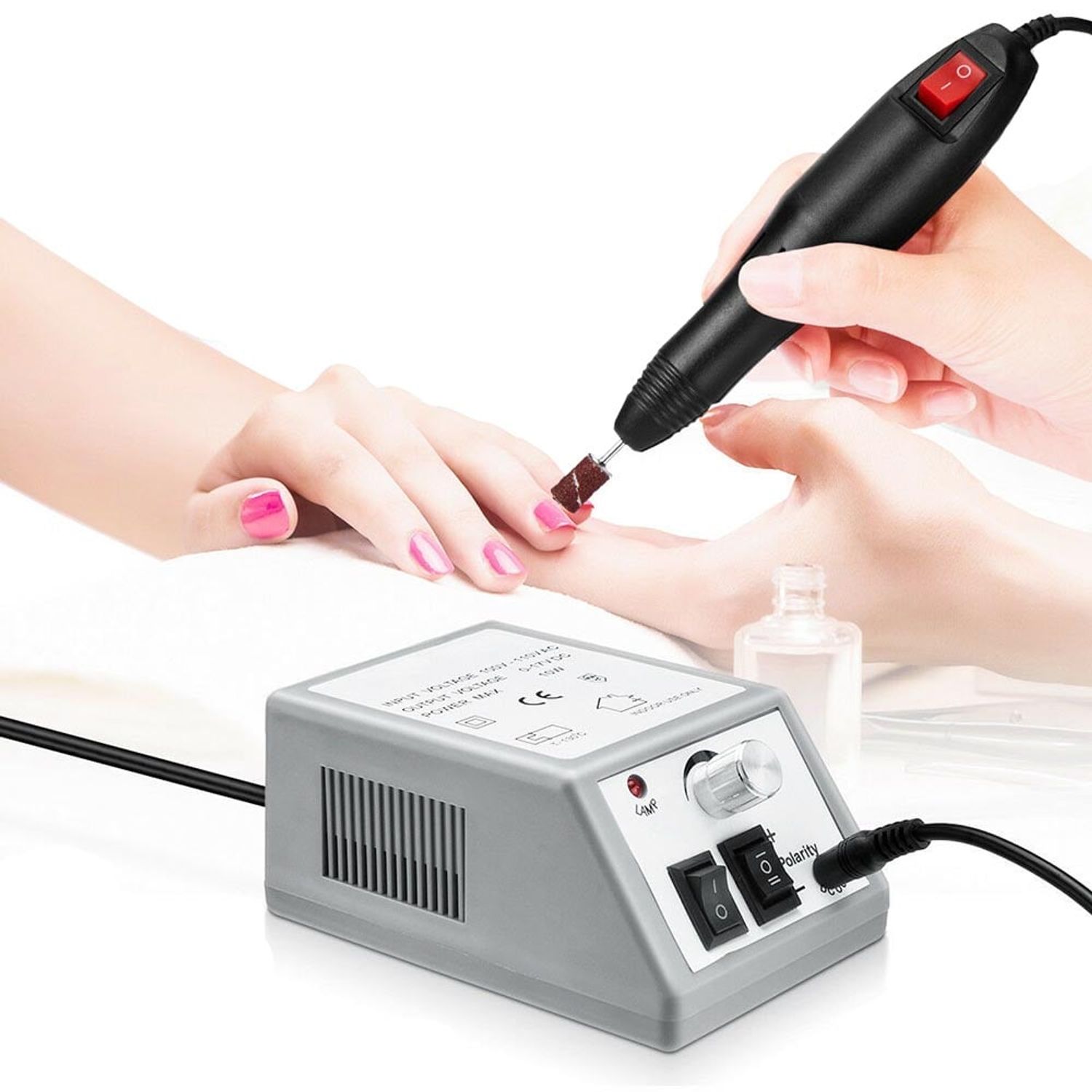 Set freza, pila electrica pentru unghii Timeless Tools, pentru manichiura sau pedichiura fotografia produsului View 3 L