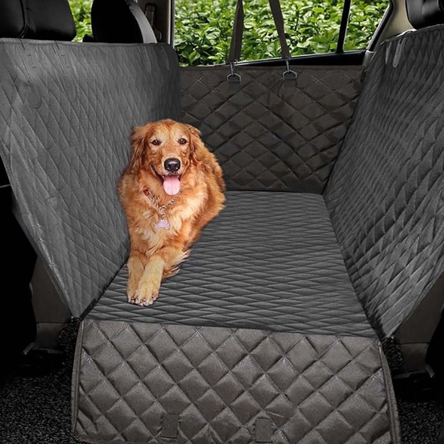 Husa automobil pentru caini, animale de companie Timeless Tools, material antiderapant fotografia produsului View 2 L
