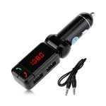 Modulator FM Auto Timeless Tools, cu functie handsfree, 2 porturi USB fotografia produsului View 4 S