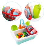 Chiuveta de jucarie Timeless Tools, 11 piese, Multicolor fotografia produsului View 4 S