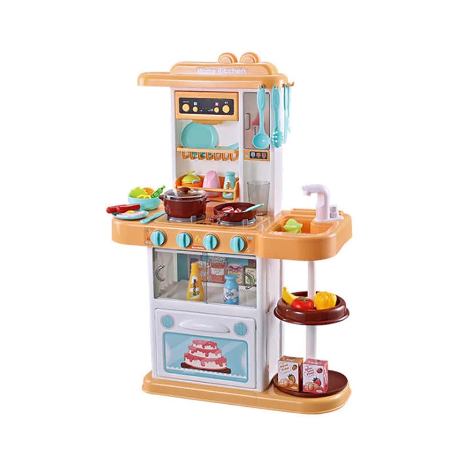 Set bucatarie de jucarie Timeless Tools, 41 piese, Bej fotografia produsului