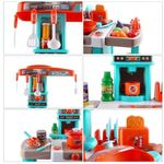 Set bucatarie de jucarie Timeless Tools, 32 piese, Turcoaz fotografia produsului View 3 S