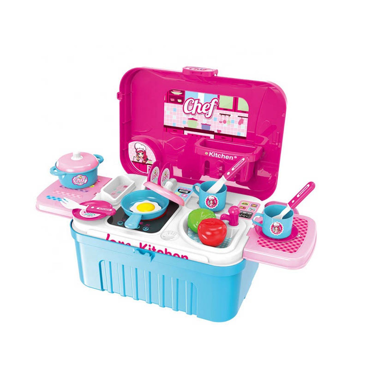 Set bucatarie tip troler Timeless Tools, portabil, 50x21x66 cm fotografia produsului View 3 L