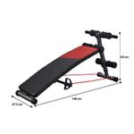 Banca abdomene Timeless Tools cu 2 corzi elastice si 2 gantere de 1,5 kg fotografia produsului View 6 S