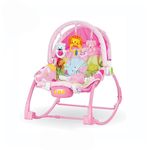 Balansoar bebe Timeless Tools, cu vibratii si melodii, Roz fotografia produsului