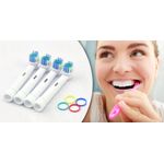 Set 4 rezerve periuta de dinti Timeless Tools compatibile cu Oral-B fotografia produsului View 4 S