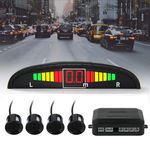 Senzori de parcare Timeless Tools cu display LED, negru fotografia produsului View 4 S