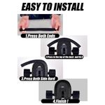 Set 2 protectii Action One&reg; Max Pro longboard / skateboard 30 cm fotografia produsului View 4 S