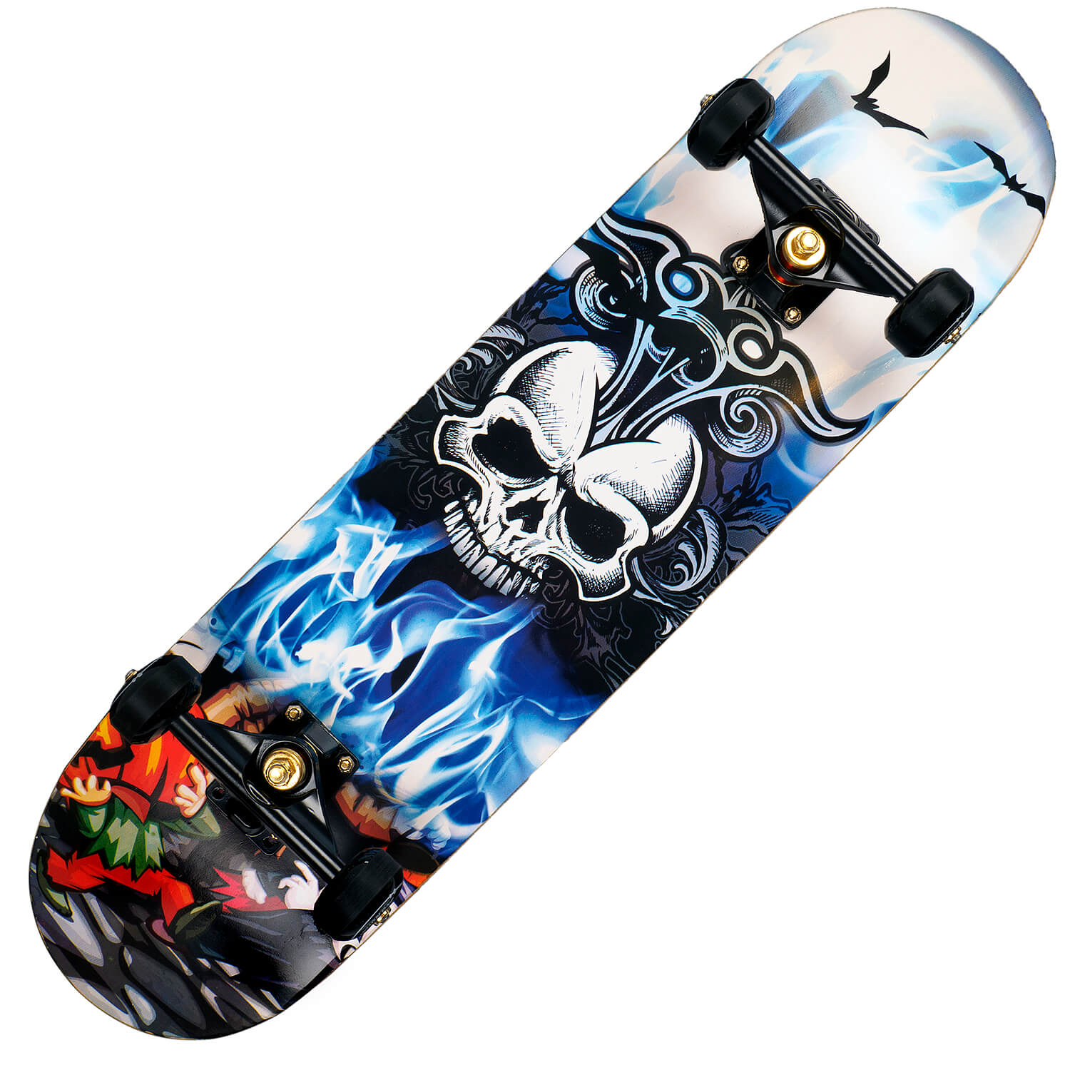 Skateboard Action One ABEC-11, Aluminiu, 79 cm, After World fotografia produsului