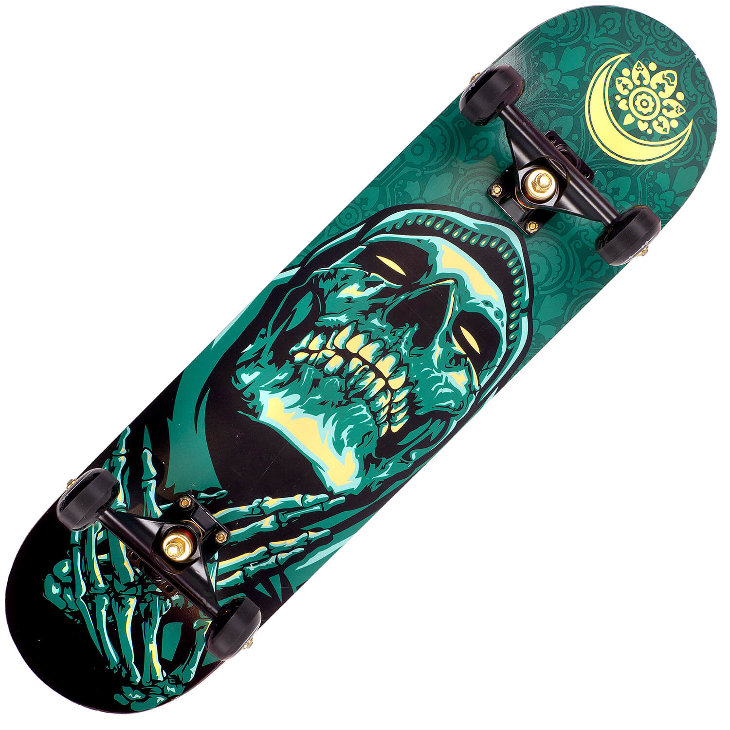 Skateboard Action One ABEC-11, Aluminiu, 79 cm, Night Wish fotografia produsului