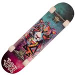 Skateboard Action One ABEC-7, Aluminiu, 79 x 20 cm, multicolor, Beloved fotografia produsului