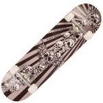 Skateboard Action One ABEC-7, Aluminiu, 79 x 20 cm, multicolor, Flying Skull fotografia produsului