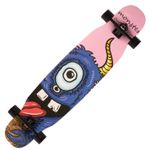 Longboard Action One&reg;, ABEC-7, PU, Aluminiu, Print Dublu, Galactica fotografia produsului View 2 S