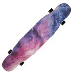 Longboard Action One&reg;, ABEC-7, PU, Aluminiu, Print Dublu, Galactica fotografia produsului