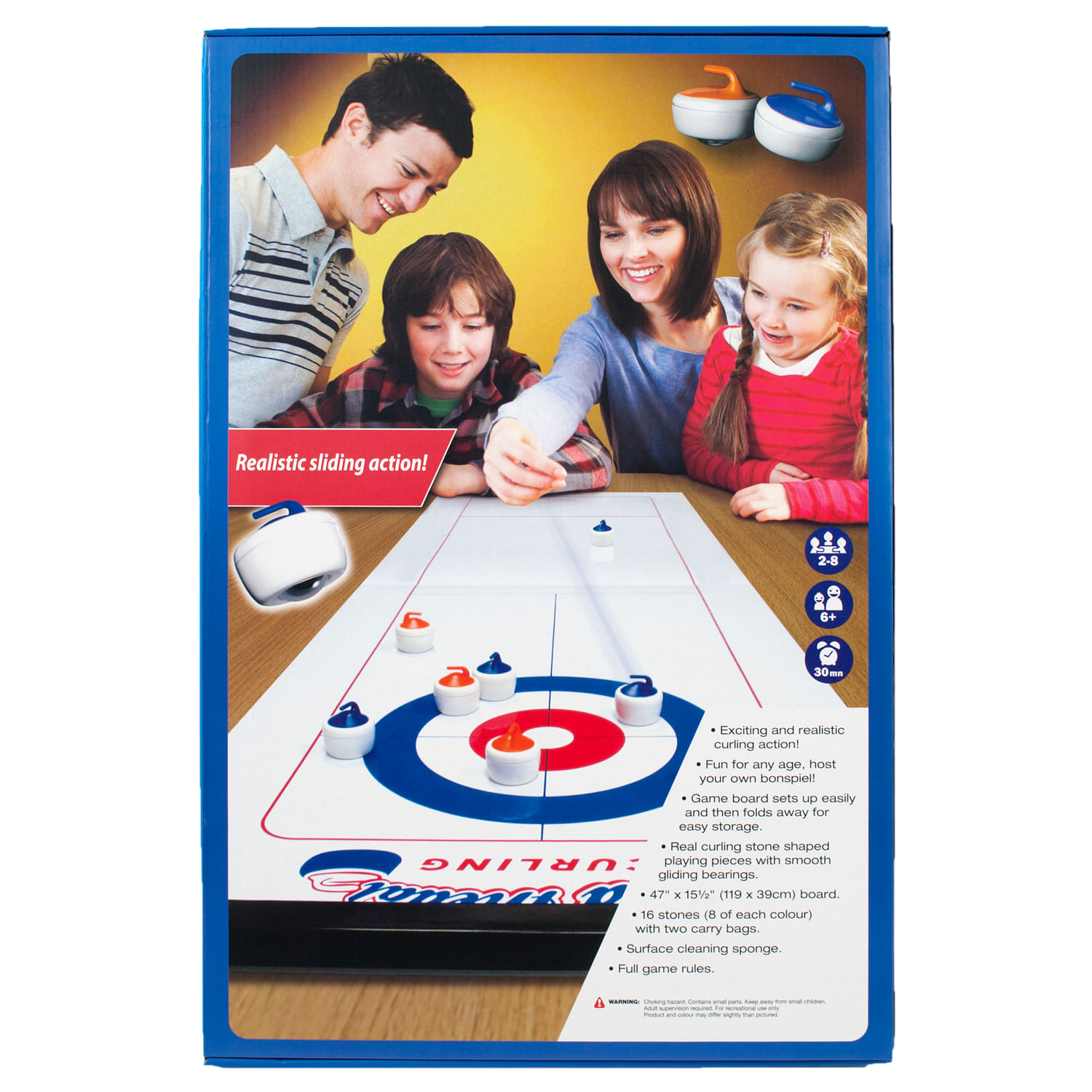 Joc Curling de masa 119 x 39 cm fotografia produsului View 4 L