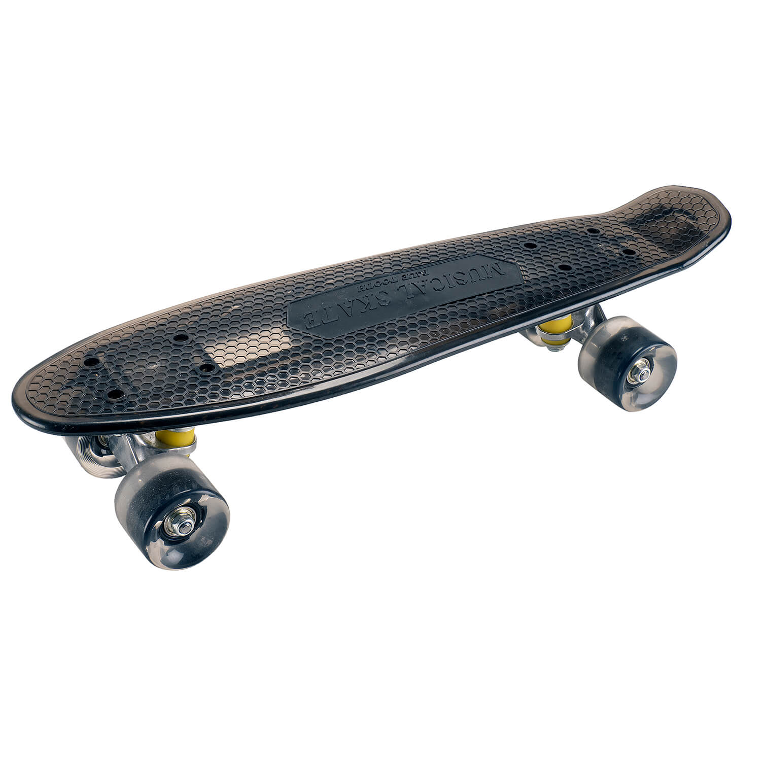 Skateboard Action One 22" cu bluetooth si roti luminoase, ABEC 7, negru fotografia produsului View 5 L