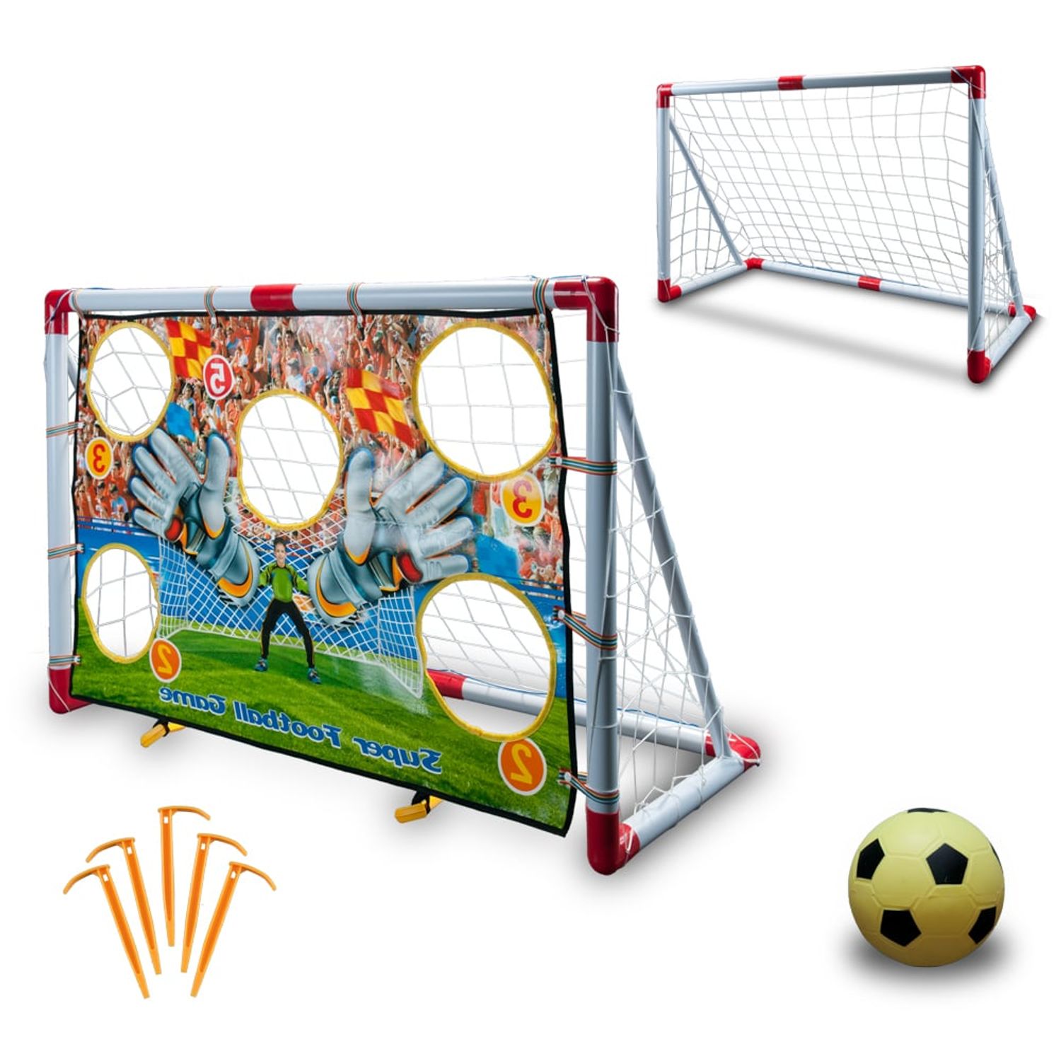 Set Poarta si Minge de Fotbal King Sport fotografia produsului
