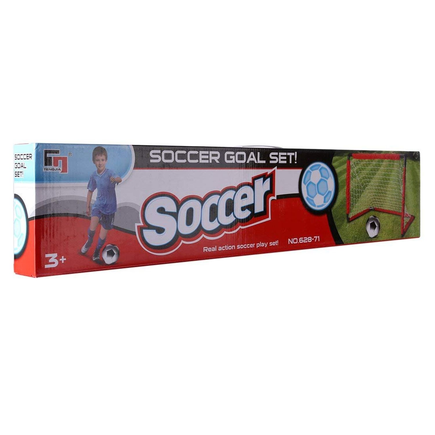 Set poarta pliabila si minge fotbal King Sport fotografia produsului View 5 L