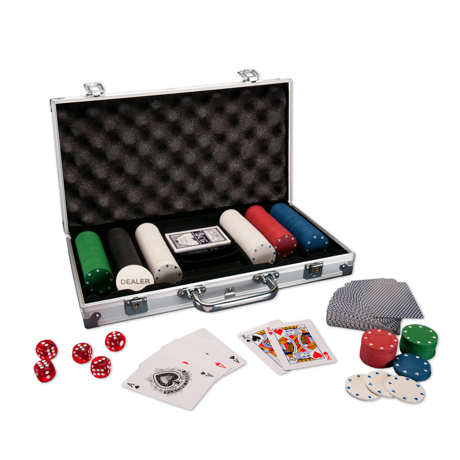 Set POKER Action One 300 de jetoane fotografia produsului
