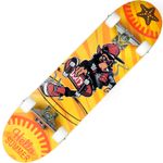 Skateboard ActionOne ABEC-7, Aluminiu, 79 x 20 cm, Multicolor, Monkey fotografia produsului